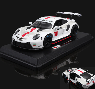 modelo diecast Porsche 911 RSR 1:24